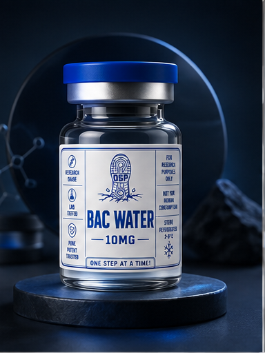 BAC Water research vial, for research purposes only