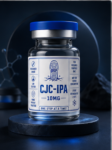 CJC-IPA research vial, for research purposes only